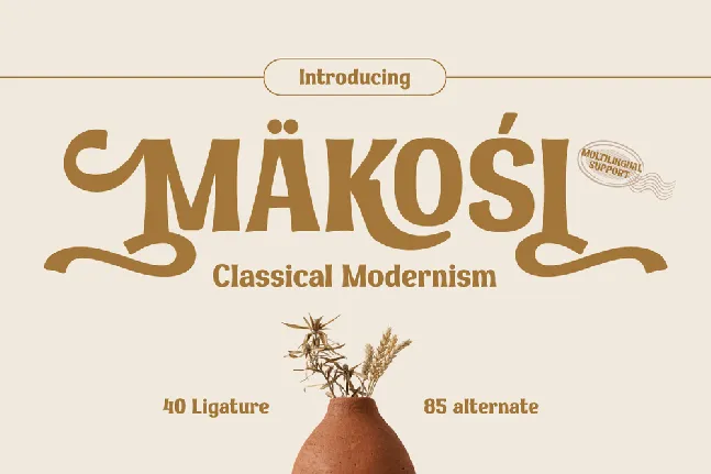 MAKOSItrial font