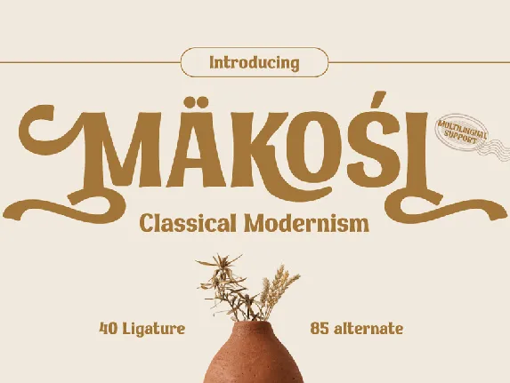 MAKOSItrial font