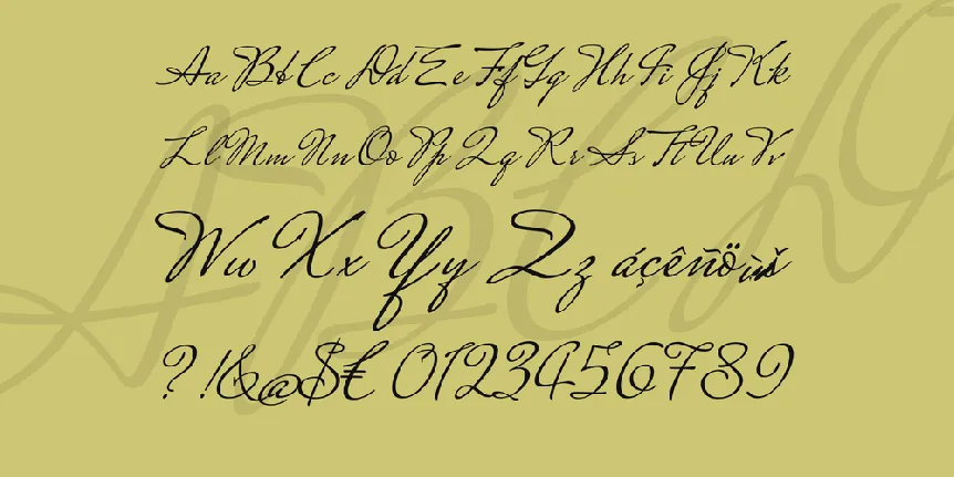 Mrs Saint Delafield font