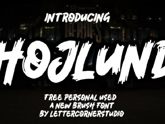 Hojlund font