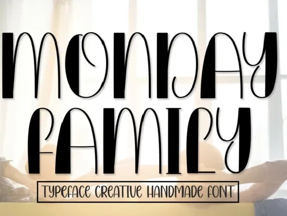 Monday Family font