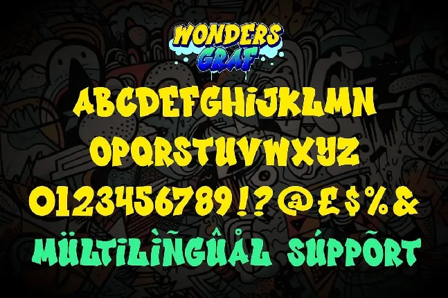 Wonders Graf font