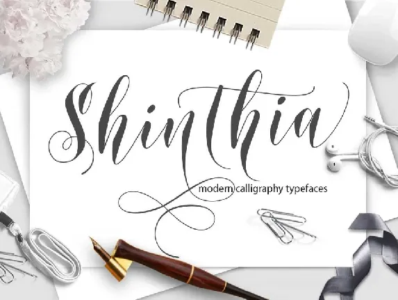 Shinthia font