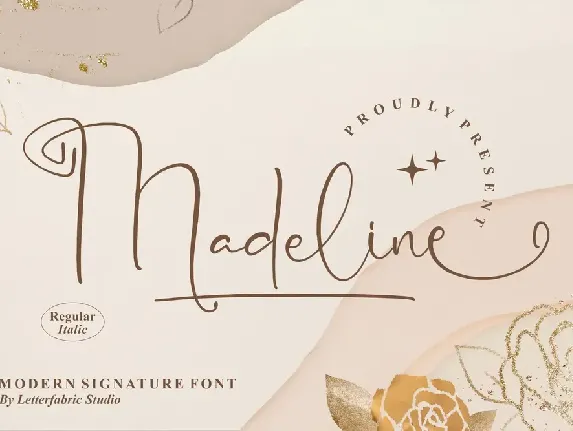 Madeline font