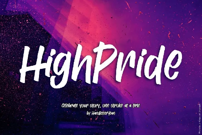 HighPride font