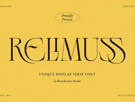 Relimuss font