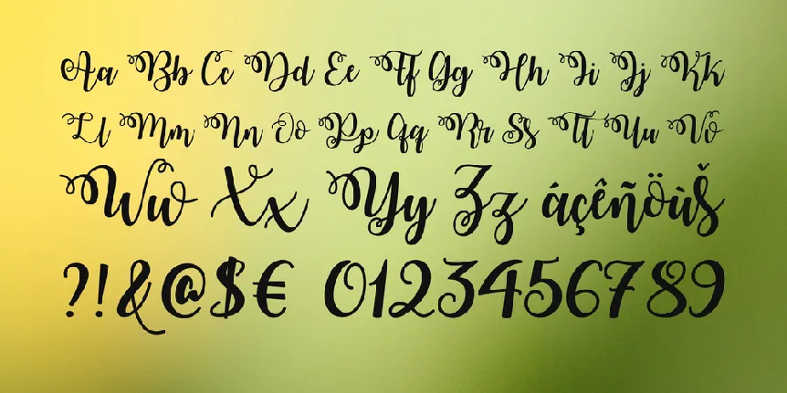 Watermelon Script Demo font