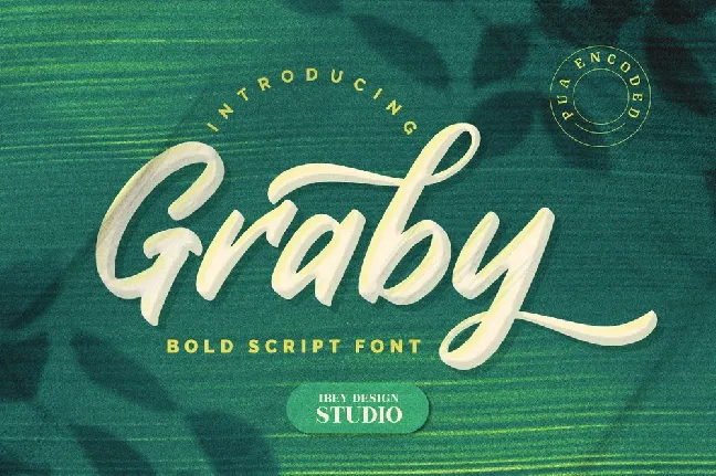 Graby font