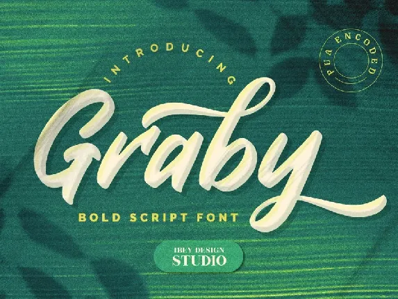 Graby font