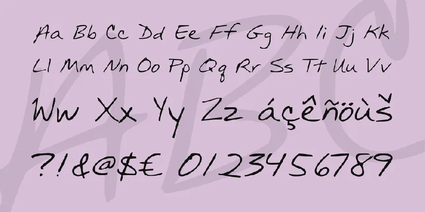 KG Mullally font