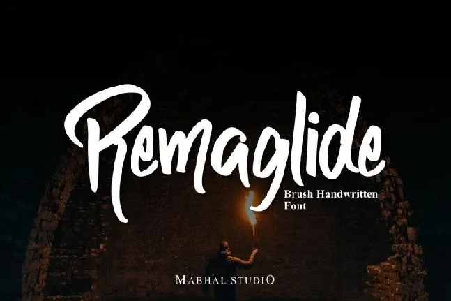 Remaglide font