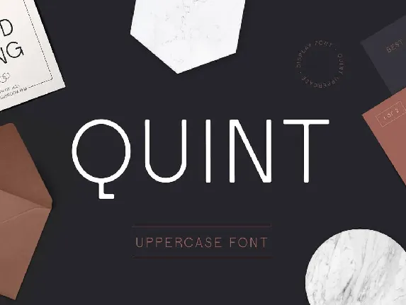 Quint Uppercase font