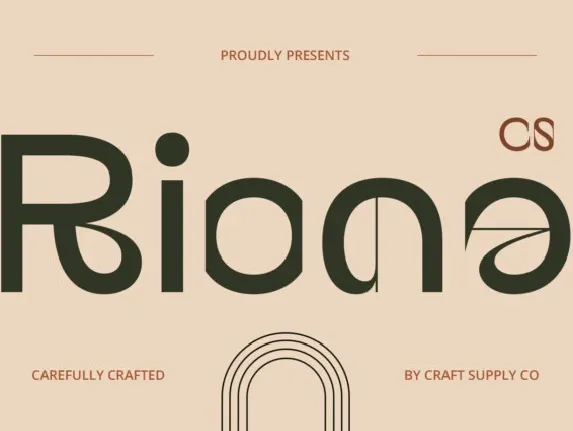 CS Riona font