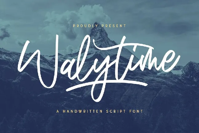 Walytime font