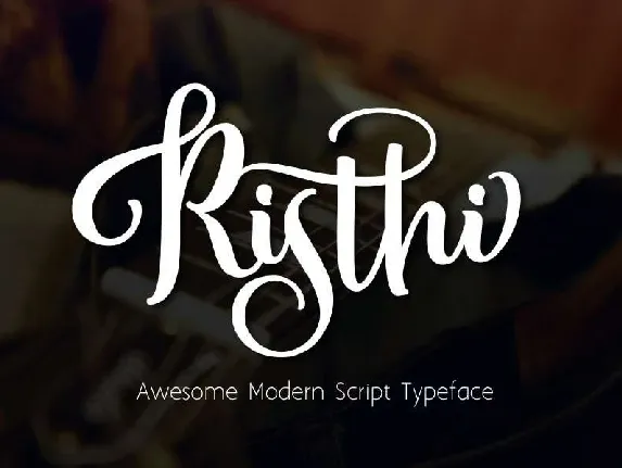 Risthi font