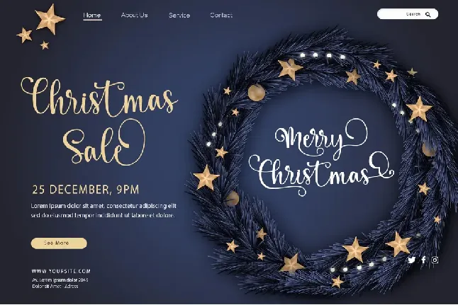 Christmas Jingle - Personal use font