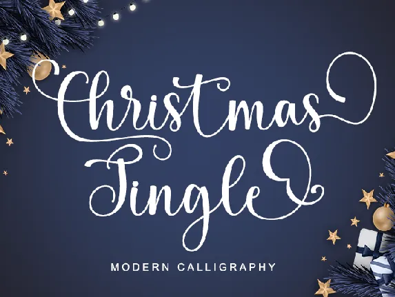 Christmas Jingle - Personal use font