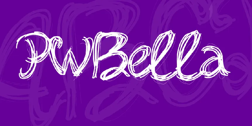 PWBella font