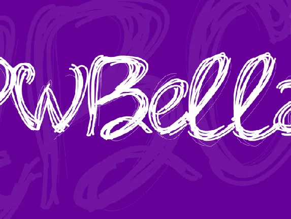 PWBella font