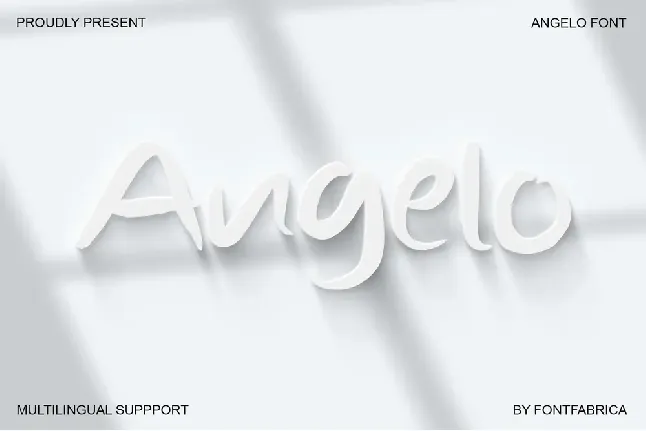 ANGELO font