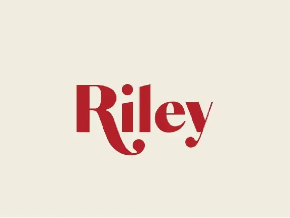 Riley font