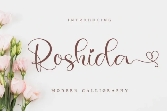 Roshida font