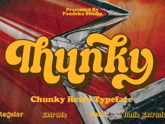 Thunky DEMO font