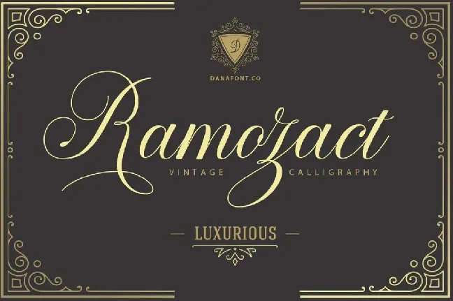 Ramozact font