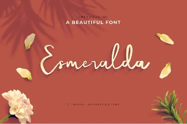 Esmeralda font