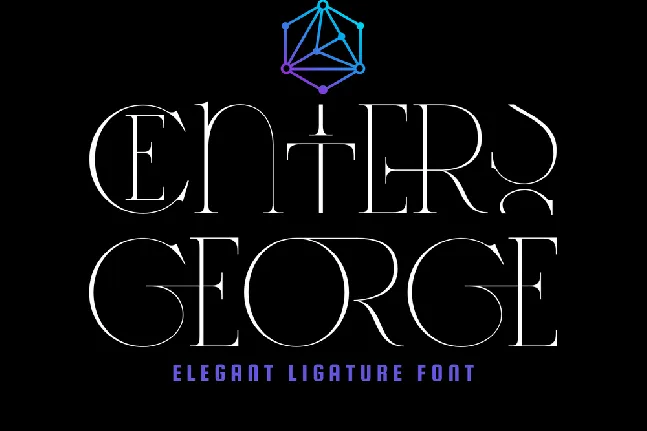 Centers George font