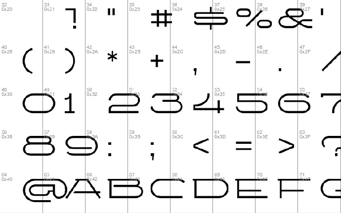 Ketosag font