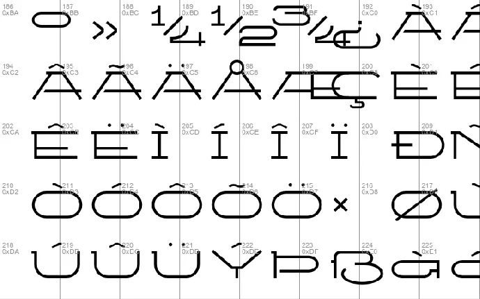 Ketosag font