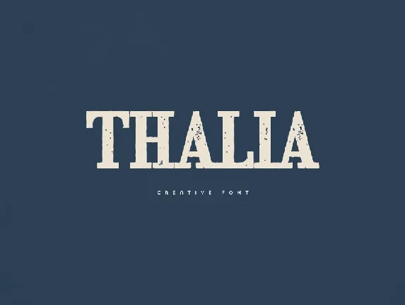 Thalia font