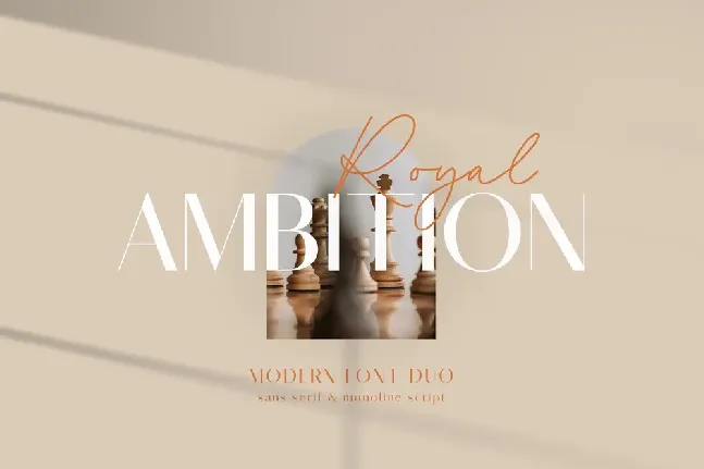 Royal Ambition Duo font