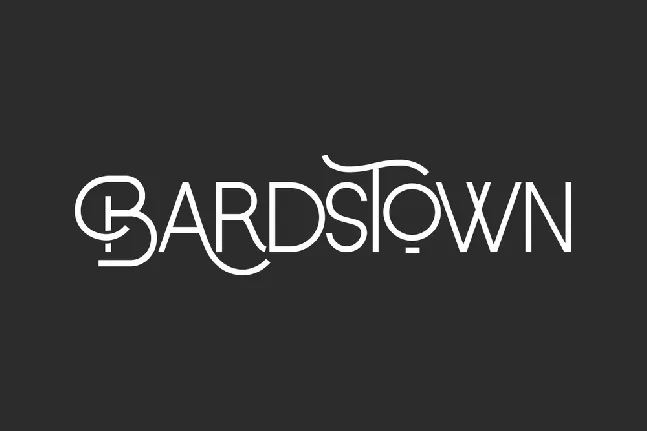 Bardstown font