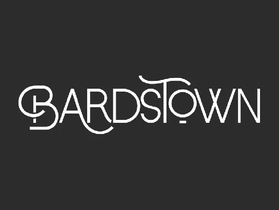 Bardstown font