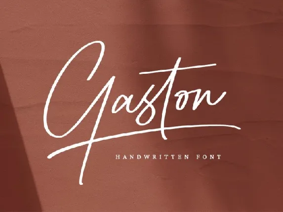 Gaston font