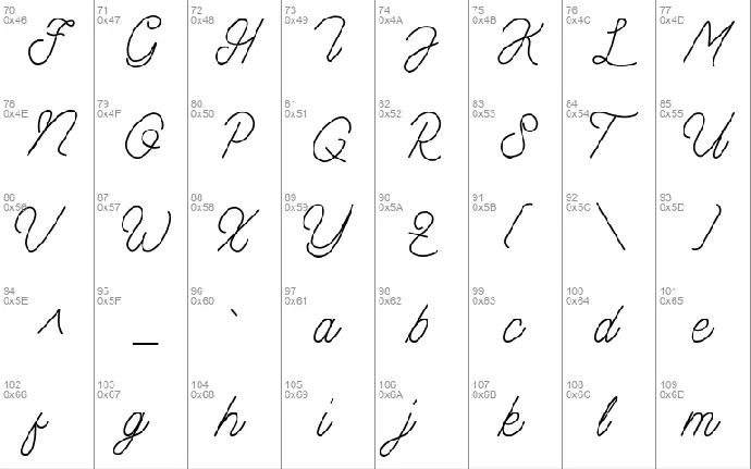 Aamonoline Script font