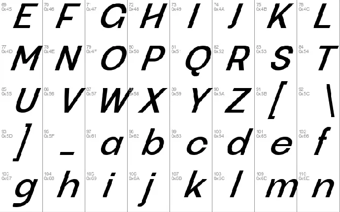 Ganery font