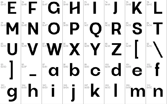 Ganery font