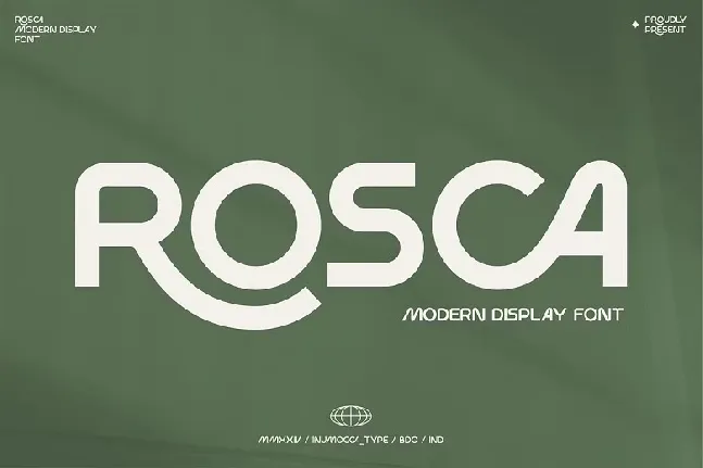 Rosca font