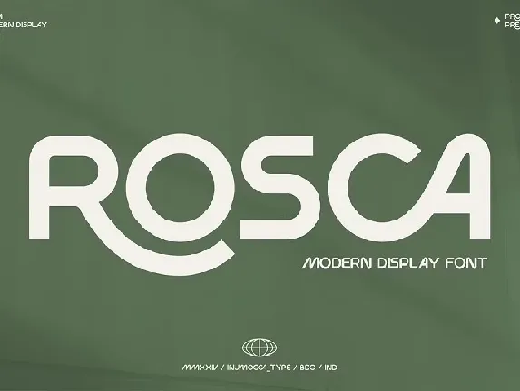 Rosca font