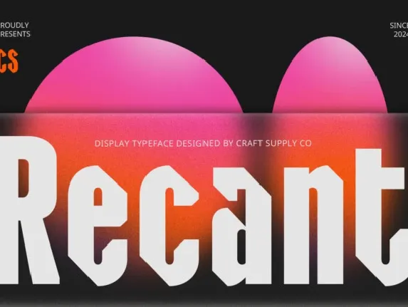 CS Recant font