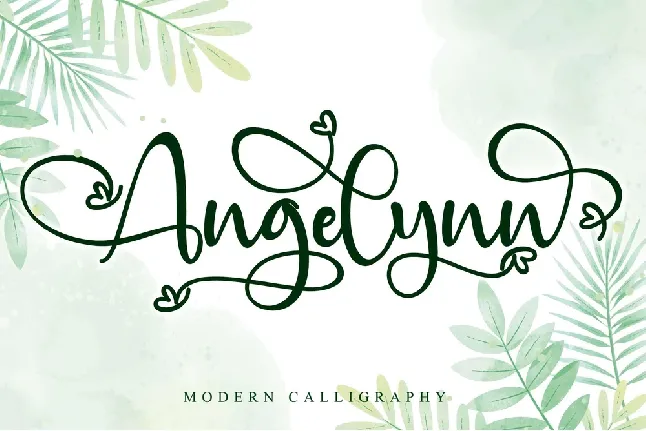 Angelynn font