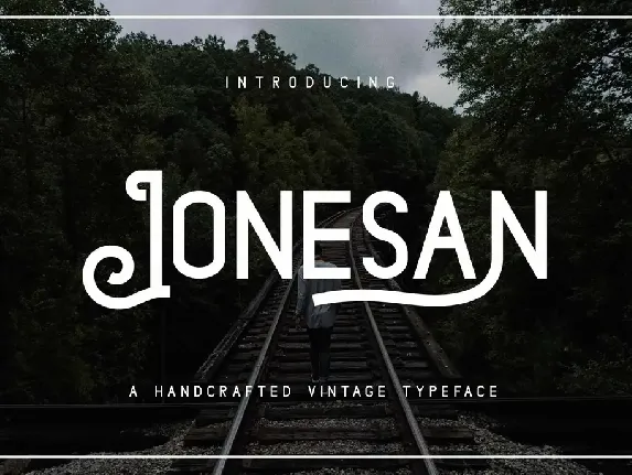 JonesanDemo font