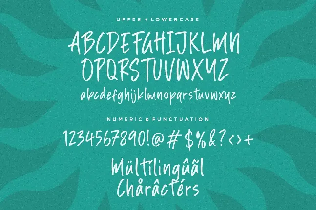 Summer Notes font