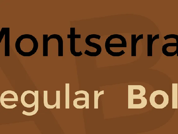 Montserrat font