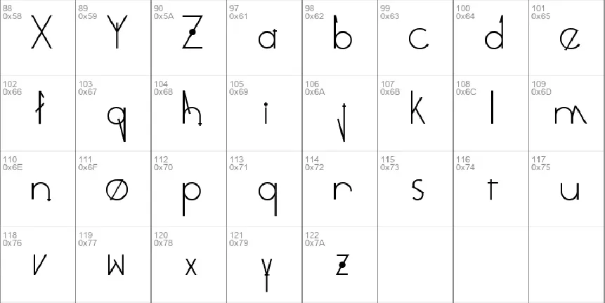 Hovel font