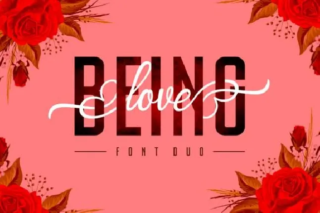 Being Love Duo font