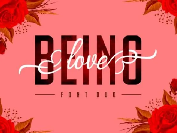 Being Love Duo font